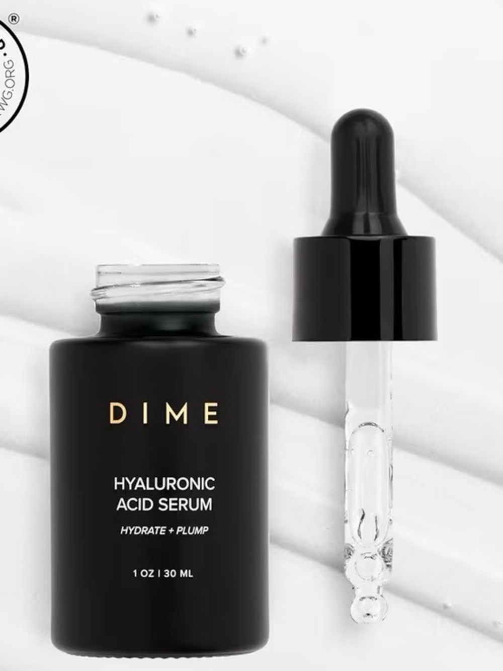 DIME Hyaluronic Acid Serum. 1 oz NIB